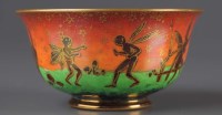 Lot 1129 - Daisy Makeig-Jones for Wedgwood: a flame...