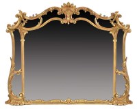 Lot 1325 - A 19th Century gilt frame rococo design...