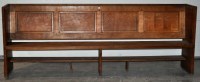 Lot 1336 - Thompson of Kilburn: an oak 'Mouseman' pew...