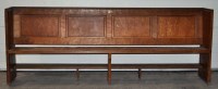 Lot 1338 - Thompson of Kilburn: an oak 'Mouseman' pew...