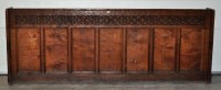 Lot 1340 - Thompson of Kilburn: a 'Mouseman' oak pew...