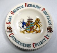 Lot 114 - WH Goss: a rare Agents Change Tray, decorated...