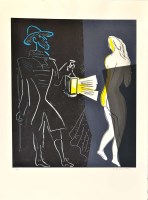 Lot 234 - Sonia Lawson, RA (b1934-) ''MALE FIGURE AND...