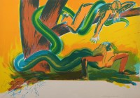 Lot 245 - Allen Jones (b1937-) ''THE TREE'' signed and...