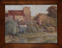Lot 266 - Rupert Stevens (19th/20th Century) A VILLAGE...