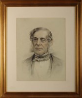 Lot 286 - 19th Century English School A BUST PORTRAIT OF...