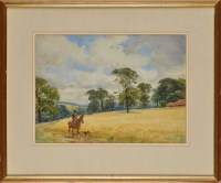 Lot 303 - John Atkinson (1863-1924) A COUNTRY SCENE - A...