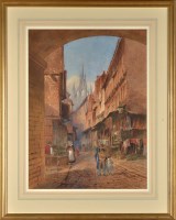 Lot 304 - John Storey (1828-1888) ''CASTLE GARTH,...