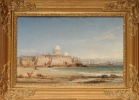 Lot 514 - James Webb (1825-1895) ''CADIZ'' signed and...