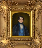 Lot 29 - 19th Century British School A MINIATURE...