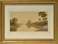 Lot 84 - John Varley (1778-1842) ''THE THAMES AT...
