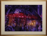 Lot 92 - Colin Moss (20th Century) ''NEWCASTLE QUAYSIDE...