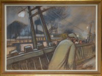 Lot 95 - Norman Stansfield Cornish (b.1919-) ''COLLIERY...