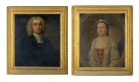 Lot 124 - † 18th Century English School PORTRAIT OF A...