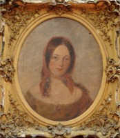 Lot 128 - † 19th Century British School A BUST PORTRAIT...