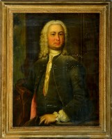 Lot 134 - † English School A HALF-LENGTH PORTRAIT OF AN...