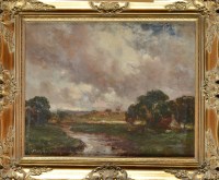 Lot 143 - John Falconar Slater (1857-1937) A RIVER...