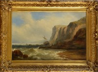 Lot 169 - John Warkup Swift (1815-1869) A SHIP WRECKED...