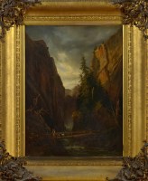 Lot 171 - † Alexandre Calame (Swiss 1810-1864) A...