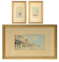 Lot 203 - † A*** B*** (Italian School c.1900) - Views of...