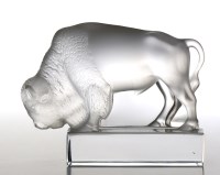 Lot 234 - A Lalique Bison, 1945-1978 mark ''Lalique...