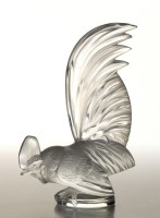 Lot 238 - ''Coq Nairn'': a Lalique cockerel, 1945-1978...