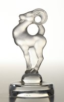 Lot 241 - A Lalique Mountain Goat, 1945-1978 mark...