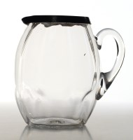 Lot 244 - † A silver mounted water jug, the silver with...