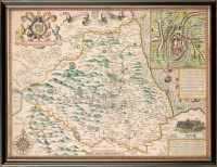 Lot 5 - John Speede (1552-1629) ''THE BISHOPRICK &...
