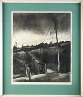 Lot 30 - George Chapman (20th Century) A METAL BRIDGE...