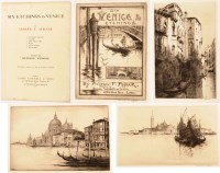 Lot 36 - Andrew F*** Affleck (1874-1935) SIX ETCHINGS...