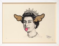 Lot 59 - D*Face (Dean Stockton) (1978-) ''GOD SAVE THE...