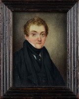 Lot 65 - 19th Century British School A BUST PORTRAIT OF...