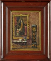 Lot 81 - British School c.1900 ''INTERIOR WINDLES: 2ND...