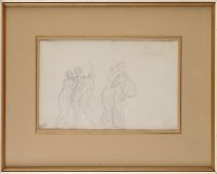 Lot 99 - George Romney (1734-1802) ''FIGURE STUDIES''...