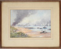 Lot 109 - Frank Watson Wood, snr. (1862-1953) ''DUNKIRK''...