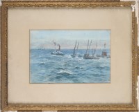 Lot 116 - Frank Watson Wood, snr. (1862-1953) A PADDLE...