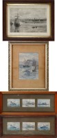 Lot 117 - Frank Watson Wood, snr. (1862-1953) A PADDLE...
