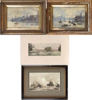 Lot 118 - Frank Watson Wood, snr. (1862-1953) VIEWS ON...