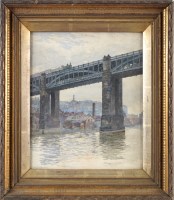 Lot 119 - Frank Watson Wood, snr. (1862-1953) A STEAM...