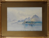 Lot 133 - William Baker (1863-1937) A RUINED TOWER ON...