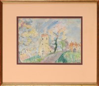 Lot 178 - Adrian Ryan (1920-1998) A VILLAGE CHURCH...
