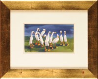 Lot 182 - Mary Ann Rogers (Contemporary) ''INDIAN RUNNER...