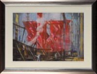 Lot 210 - Tom Dack (b1933-) ''A GIANT BEGINS'' - A SCENE...