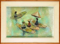 Lot 229 - Sawasdi Tantisuk (Thai 20th Century) WOMEN IN...