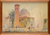 Lot 232 - Boris Brynskikh (Russian 1924-1998) A STREET...