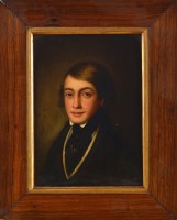 Lot 269 - 19th Century British School A BUST PORTRAIT OF...