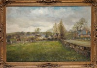 Lot 277 - John Falconar Slater (1857-1937) A VILLAGE...