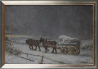 Lot 286 - John Falconar Slater (1857-1937) A HORSECART...