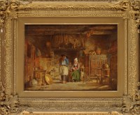 Lot 299 - Alfred Provis (1843-1886) ''INTERIOR ***...
